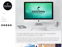 Tablet Screenshot of designa.com.mx